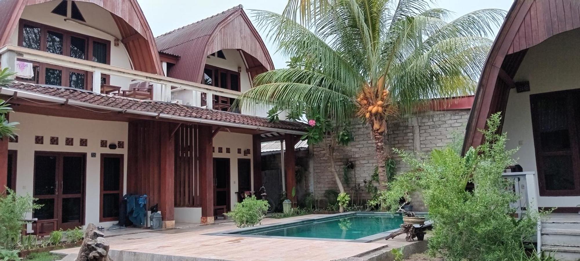 D'Gilian Bungalow Gili Trawangan Luaran gambar